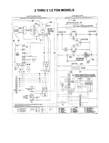 Diagrams-2 Thru 3 1 / 2 Ton Models parts for Icp Heating Cooling Combined Unit PYMC24G6 from AppliancePartsPros.com