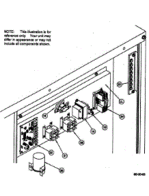 Control Panel parts for Icp Heating Cooling Combined Unit PYMC30G4 from AppliancePartsPros.com