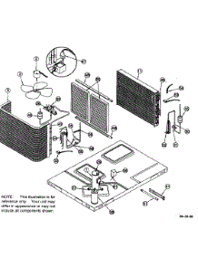 Inside View parts for Icp Heating Cooling Combined Unit PYMC42G1 from AppliancePartsPros.com