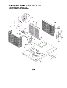 Function Parts-3-1 / 2 To 5 Ton parts for Icp Heating Cooling Combined Unit PYMC48G5 from AppliancePartsPros.com