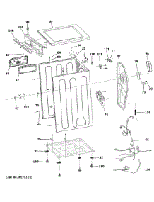 Cabinet & Top Panel parts for  Dryer QFD15ESSN1WW from AppliancePartsPros.com