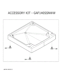 Optional Accessories parts for  Dryer QFT15ESSN0WW from AppliancePartsPros.com