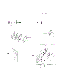 Controls & Backsplash parts for  Dryer QFT15ESSN0WW from AppliancePartsPros.com