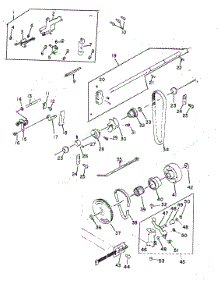 Main Shaft Idler Pulley parts for Singer Electronic Sewing Machine QUANTUM CXL from AppliancePartsPros.com