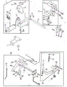 Solenoid / Thread Sensor Guide / Tension Releasing Plate parts for Singer Electronic Sewing Machine QUANTUM CXL from AppliancePartsPros.com