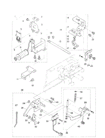 Solenoid No.2 / Thread Sensor Guide parts for Singer Electronic Sewing Machine QUANTUM XL-1 from AppliancePartsPros.com