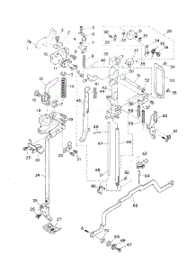 Needle Bar / Pressor Bar Components parts for Singer Electronic Sewing Machine QUANTUM XL-1 from AppliancePartsPros.com