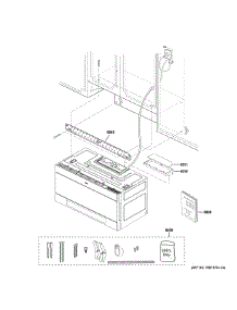 Installation Parts parts for Ge Countertop Microwave QVM7167RN8SS from AppliancePartsPros.com