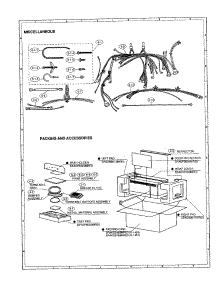 Miscellaneous parts for Sharp Microwave/Hood Combo R-1451 from AppliancePartsPros.com