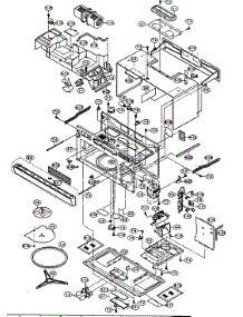 Oven / Cabinet Parts parts for Sharp Microwave/Hood Combo R-1752 from AppliancePartsPros.com