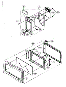 Control Panel Assy parts for Sharp Microwave/Hood Combo R-1850A from AppliancePartsPros.com