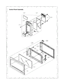 Control Panel parts for Sharp Microwave/Hood Combo R-1852 from AppliancePartsPros.com