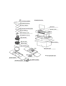 Packing & Accessories parts for Sharp Microwave/Hood Combo R-1880LS from AppliancePartsPros.com