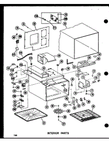 Interior Parts parts for Amana Countertop Microwave R-1J/P71520-3M from AppliancePartsPros.com