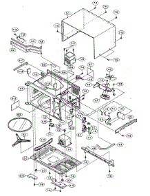 Oven / Cabinet Parts parts for Sharp Countertop Microwave R-209EK from AppliancePartsPros.com