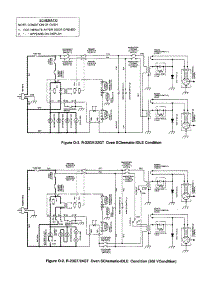 Idle Condition - Oven Schematic parts for Sharp Microwave R-23GT from AppliancePartsPros.com