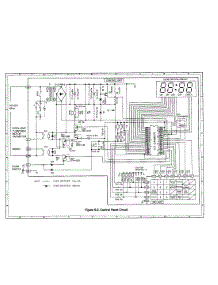 Control Panel Circuit parts for Sharp Countertop Microwave R-2W38 from AppliancePartsPros.com