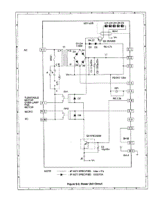 Power Unit Circuit parts for Sharp Countertop Microwave R-312AK from AppliancePartsPros.com