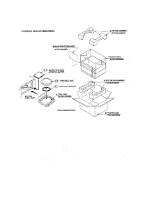Packing And Accessories parts for Sharp Countertop Microwave R-326FS from AppliancePartsPros.com