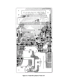 Printed Wiring Board Of Power Unit parts for Sharp Countertop Microwave R-326FS from AppliancePartsPros.com