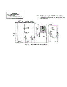 Oven Schematic (Figure O-1) parts for Sharp Countertop Microwave R-330AW from AppliancePartsPros.com
