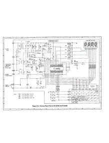 Control Panel Circuit(R-3A38, R-3A48) parts for Sharp Countertop Microwave R-3A58 from AppliancePartsPros.com