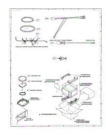Miscellaneous parts for Sharp Countertop Microwave R-3H85 from AppliancePartsPros.com
