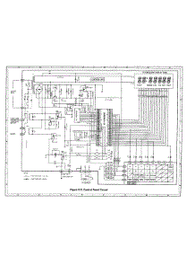 Control Panel Circuit parts for Sharp Countertop Microwave R-3K97 from AppliancePartsPros.com