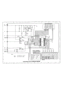 Control Panel Circuit(R-409Ak / R-410Ak / Aw) parts for Sharp Countertop Microwave R-409AK from AppliancePartsPros.com