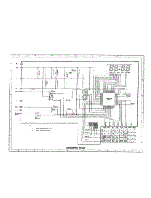 Control Panel Circuit parts for Sharp Countertop Microwave R-410BK from AppliancePartsPros.com