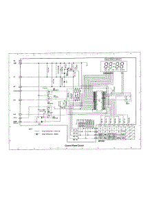 Control Panel Circuit parts for Sharp Countertop Microwave R-412AK from AppliancePartsPros.com