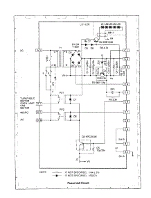 Power Unit Circuit parts for Sharp Countertop Microwave R-420AK from AppliancePartsPros.com