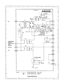 Power Unit Circuit parts for Sharp Countertop Microwave R-430AD from AppliancePartsPros.com