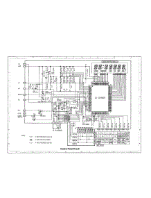 Control Panel Circuit parts for Sharp Countertop Microwave R-430AD from AppliancePartsPros.com