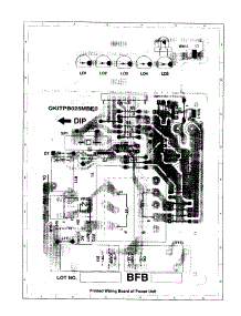 Printed Wiring Board parts for Sharp Countertop Microwave R-430AK from AppliancePartsPros.com