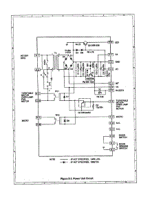 Power Unit Circuit parts for Sharp Countertop Microwave R-430CD from AppliancePartsPros.com