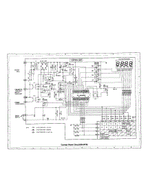 Control Panel Circuit (R-4A78) parts for Sharp Countertop Microwave R-4A38 from AppliancePartsPros.com