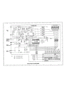 Control Panel Circuit (R-4A58) parts for Sharp Countertop Microwave R-4A58 from AppliancePartsPros.com