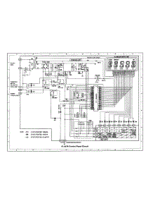 R-4A76--Control Panel Circuit parts for Sharp Countertop Microwave R-4A86 from AppliancePartsPros.com