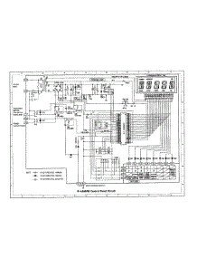 R-4A86 / 96--Control Panel Circuit parts for Sharp Countertop Microwave R-4A96 from AppliancePartsPros.com