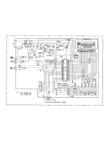 Control Panel Schematic R-4H84 parts for Sharp Countertop Microwave R-4H85 from AppliancePartsPros.com