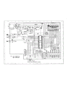 Control Schematic R-5H84 parts for Sharp Countertop Microwave R-4H85 from AppliancePartsPros.com
