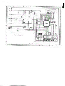Control Panel Circuit parts for Sharp Countertop Microwave R-509BK from AppliancePartsPros.com