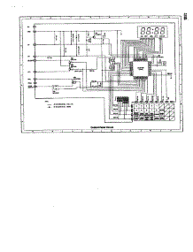 Control Panel Circuit parts for Sharp Countertop Microwave R-510BW from AppliancePartsPros.com