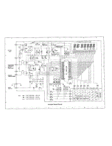 Control Panel Circuit parts for Sharp Countertop Microwave R-5A97 from AppliancePartsPros.com
