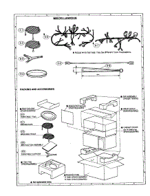 Miscellaneous parts for Sharp Countertop Microwave R-7A85 from AppliancePartsPros.com