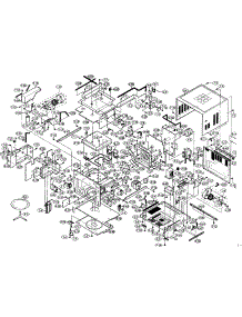 Cabinet Parts parts for Sharp Countertop Microwave R-90GC from AppliancePartsPros.com