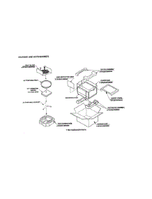 Packing And Accessories parts for Sharp Countertop Microwave R-930CS from AppliancePartsPros.com