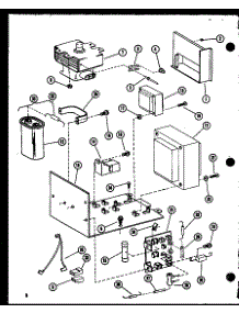 Magnetron / Transformer parts for Amana Countertop Microwave R0-24-8/P73917-1M from AppliancePartsPros.com