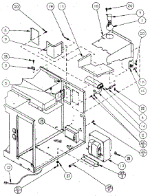 Transformer parts for Amana Countertop Microwave R370P from AppliancePartsPros.com